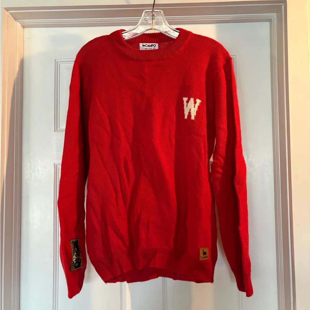 Campo Red Sweater with W